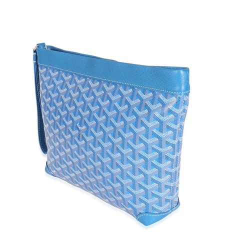 goyardine conti pouch blue